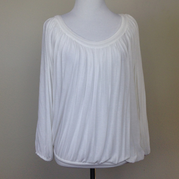 Free People Tops - Free People White Blouse s/p